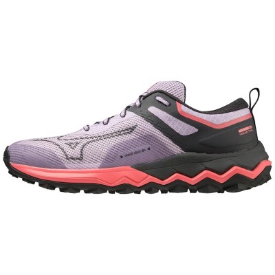 Zapatillas Para Correr Mizuno WAVE Ibuki 4 Mujer Morados / Negros / Coral - Chile M925PDSYXN